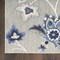 Homeroots 6' Blue And Gray Floral Indoor Outdoor Runner Rug 564008 - alternate 5