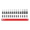Tekton Socket Set, Steel, 13 1/4 in L SIB91102 - alternate 2