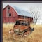 Homeroots Granddads Old Truck 5 Black Framed Print Wall Art 415234 - alternate 3