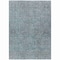 Homeroots 8' X 10' Teal Blue And Gray Southwestern Washable Indoor Outdoor Area Rug 587089 - alternate 4