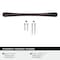 Amerock Vaile 5-1/16 inch (128mm) Center-to-Center Oil-Rubbed Bronze Cabinet Pull, 10PK 10VMP37231ORB - alternate 2