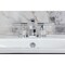 Kingston Brass Widespread Bathroom Faucet with Knurled Handle and Brass Pop-Up, Polished Chrome KS4941KNL - alternate 4