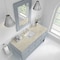 James Martin Vanities Breckenridge 60" Single Vanity, Serenity Blue, w/ 3 CM Tajnar Eclos Top 330-V60S-SRB-3TJR - alternate 4