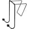 Fellowes Coat Hook, Black, 6 x 4 x 5-1/8 In 75510 - alternate 1