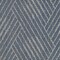 Homeroots 8' Runner Gray and Blue Geometric Stain Resistant Indoor Outdoor Runner Rug 531608 - alternate 4