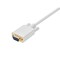 Monoprice CPU Cord, Displayport/VGA, 6ft, White 6019 - alternate 4