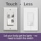 Lutron Maestro White 150 W Motion Sensor Dimmer Switch MSCL-OP153MH-WH - alternate 7