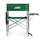 Picnic Time Family Of Brands New York Jets - Sports Chair, (Hunter Green) 809-00-121-224-2 - alternate 1