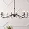 Jonathan Y Wicklow 40" 8-Light Bohemian Farmhouse Iron LED Chandelier, Oil Rubbed Bronze JYL7914A - alternate 5