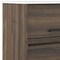 Homeroots 24" Dark Brown Wood Floating Bathroom Vanity With White Sink And Two Drawers 624090 - alternate 3