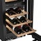 Koolmore Reserve 15 in. Under-Counter Panel Ready Dual Zone Built-in Wine Cooler with 23 Bottle Cap KM-CW28DZ-WPR - alternate 5