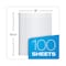 Tops Wide Rule 1-subject Spiral Notebook - 100 Sheets - Wire Bound - 10 1/2in x 8in Sheet Size - 0.25in 65031 - alternate 4