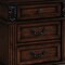 Homeroots 16" X 25" X 28" Dark Walnut Wood Nightstand 347052 - alternate 3