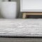 Jonathan Y Modern Persian Vintage Medallion Light Gray/Ivory 4 ft. x 6 ft. Area Rug MDP106C-4 - alternate 3