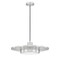Z-Lite Ludo Brushed Nickel 1 Light Pendant 829P20-BN-LED - alternate 4