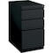 Lorell 15" W Lorell Mobile Pedestal, Black LLR49527 - alternate 1