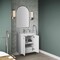 James Martin Vanities Chianti 24 in. Single Vanity, Glossy White w/ White Glossy Composite Stone Top 533V24GWWG - alternate 3