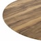 Flash Furniture Commercial 36" RD HPL Wrapped Scratch and Stain Resistant Tabletop-Natural ST-RD918B-1-M-3A-W-NAT-GG - alternate 3