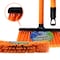 Powerclean Straight Broom with 4ft. Wood Handle, Orange and Black SBE01 - alternate 3