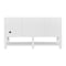 James Martin Vanities Breckenridge 60" Double Vanity, Bright White, w/ 3 CM Siberian Silestone Top 330-V60D-BW-3SFR - alternate 5