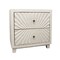 Homeroots 30" Ivory Two Drawer Nightstand 488773 - alternate 1
