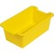 Deflecto Antimicrobial Rectangular Storage Bin - 5.06in Height x 13.24in Width x 8.05in Depth - 39510YEL - alternate 2