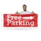 Signmission Free parking Right, 24 Inch x 72 Inch, Vinyl Banner B-72-30645 - alternate 4