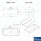 Amgood 18 in. x 36 in. Stainless Steel Drop-In Ice Bin with Sliding Lid ICE BIN DIIB-183610-Z - alternate 7