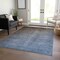 Homeroots 9' X 12' Blue And Green Ombre Washable Indoor Outdoor Area Rug 563698 - alternate 2