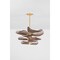 Corbett Lighting Cardiff Chandelier in Vintage Gold Leaf 515-35-VGL - alternate 3