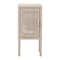 Bali & Pari Vivan Natural Rattan Nightstand, French Grey 272-14900-ZORO - alternate 3
