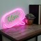 Fizz Neon Speech Bubble Frame Light Pink/Green 100272 - alternate 2