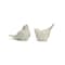 Homeroots Set of Four Ivory Ceramic Bird Figurines, 4PK 518046 - alternate 3