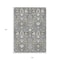 Homeroots 10' X 14' Charcoal Ivory And Green Oriental Washable Indoor Outdoor Area Rug 598033 - alternate 3