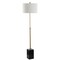 Jonathan Y Lafayette 65" Adjustable Height LED Floor Lamp, Brass/Black JYL6007A - alternate 3