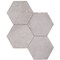 Andova Tiles Deroe- Hex 9-in. x 10-in. Hexagon Honeycomb Matte Porcelain Wall & Floor Tile, 9PK ANDDERH1356 - alternate 6