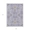 Homeroots 9' X 12' Lavender Purple And Gray Floral Washable Indoor Outdoor Area Rug 605483 - alternate 3