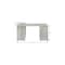 Homeroots 60" Gray L Shape Computer Desk With Three Drawers 333522 - alternate 6