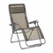 Homeroots 28" Graphite Metal Outdoor Zero Gravity Chair with Graphite Cushion 373469 - alternate 1
