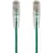 Monoprice Slim Cat6 Utp Network Cable, 1 ft.Green 14795 - alternate 1