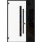 Vdomdoors Front Exterior Prehung Steel Door Ronex0144 Grey Sidelight Exterior Window Sidelite Entry Metal RONEX0144EXD-GRE-W36+16 X H80-RH-I - alternate 1