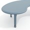 Flash Furniture Commercial Half-Moon Adjustable Height Classroom Activity Table-Dusty Blue-65x35 YU-YCX-004-2-MOON-TBL-DSTYBL-GG - alternate 6