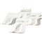 Daltile Eclessia Marble Natural Stone Wave Mosaic Polished, 11.40 SQFT Per Carton, 10PK  DA66WAVEMSPL - alternate 3