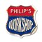 Signmission Philip's Workshop, 12 Inch X 12 Inch, Vinyl Decal SHI-D-12-489-PHILIP - alternate 1