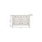 Homeroots 62" White Solid Wood Seven Drawer Double Dresser 524108 - alternate 8