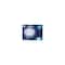 Current LED Reveal Globe Light Bulbs, Clear Pure White, 500 Lumens, 5.5-Watts Pair 31858 - alternate 1