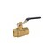 Nibco 3/4 In Brass Lead-Free Threaded Two-Piece Full Port Ball Valve TFP600ALF34 - alternate 2