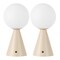 Jonathan Y Macie 11.75" Modern Minimalist Globe Rechargeable/Cordless Dimmable Integrated LED Table Lamp w, 2PK JYL7159C-SET2 - alternate 6