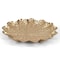 Homeroots 10in Gold Metal Handmade Leaf Trinket Tray 713010 - alternate 5
