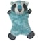 Pet Park Blvd Dog Toy, Flatties Raccoon, Multi-Color US2206 13 - alternate 1